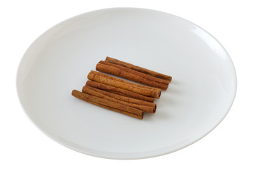 cinnamon on the plate