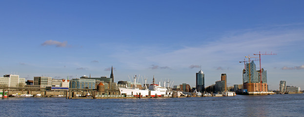 Naklejka premium Hamburger Hafen