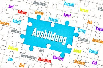 Ausbildung puzzle