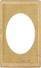 antique passe-partout for photograph