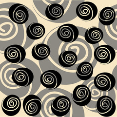 Seamless floral pattern with roses