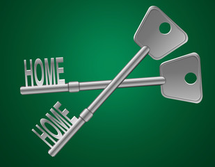 Home security concept.