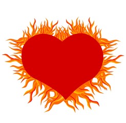 Fire heart