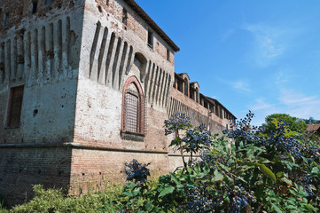 Fototapeta premium Castle of Roccabianca. Emilia-Romagna. Italy.