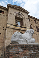 Meli Lupi Fortress of Soragna. Emilia-Romagna. Italy.