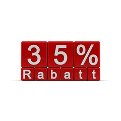 35 % Rabatt