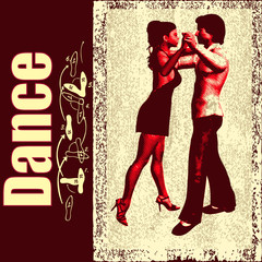 Ballroom Dance Flyer/Background