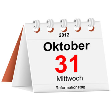 Kalender - 31.10.2012 - Reformationstag