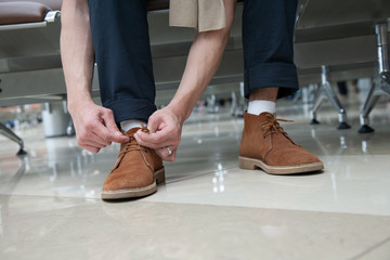 Lace your shoes