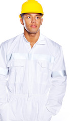 Image of young attractive worker