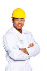 Image of young attractive worker