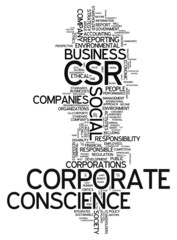 Word Cloud "Corporate Conscience"