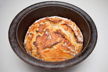 No Knead Bread In A Pot