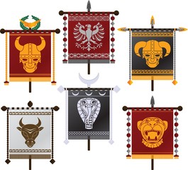 set of fantasy standards. second variant