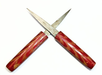 Two daggers put together