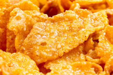 Breakfast corn flakes macro