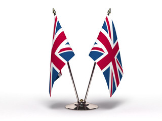 Miniature Flag of United Kingdom (Isolated)