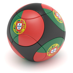 Fototapeta premium Portuguese Soccer Ball