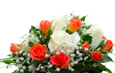 Bunch of flowers for the bride