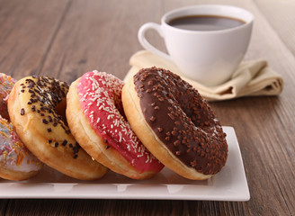 donuts and coffee