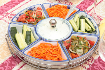 Salad of vegetable.