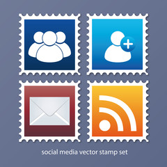 social media stamp buttons 2