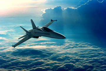 Fighter jet - obrazy, fototapety, plakaty