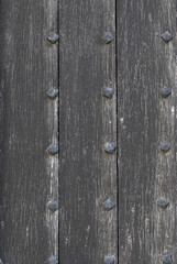 Texture Photograph of Medieval Church Door.