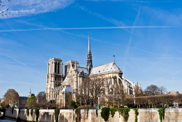 antique city building in paris