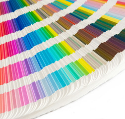 Color guide to match colors for printing