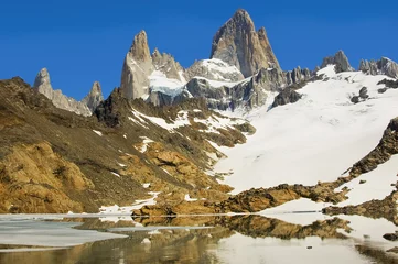 Peel and stick wall murals Cerro Torre Mount Fitz Roy, Patagonia Argentina