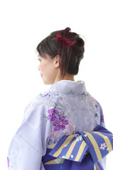 着物の女性