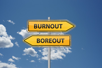 Wegweiser - Burnout Boreout