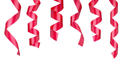 ribbon tape curled decoration christmas birthday holiday
