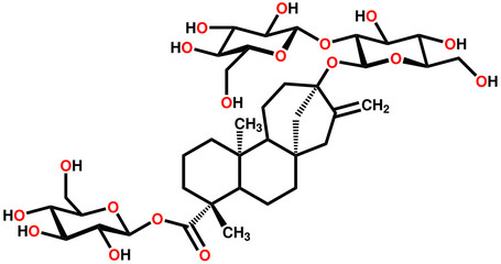 Stevioside structural formula