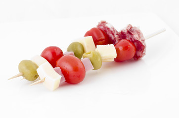 Brochettes aperitifs 