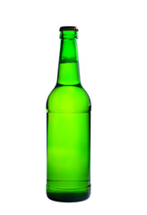 green bottle of beer
