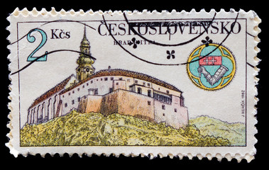 CZECHOSLOVAKIA - CIRCA 1982: stamp printed in CZECHOSLOVAKIA, ar