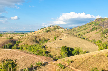 Fototapeta premium Mountains and sky