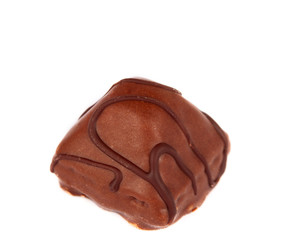 chocolate candy isolated