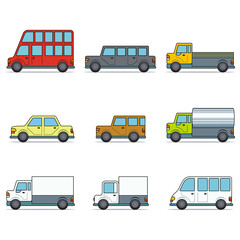 auto. vector illustration