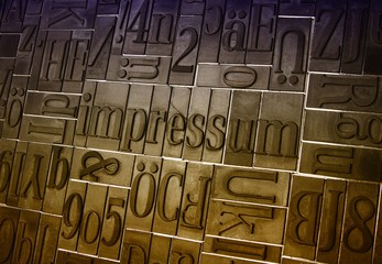 impressum letters