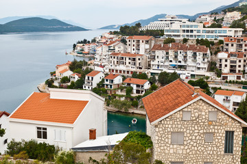 Panoramic View of Neum in Bosnia and Herzegovina