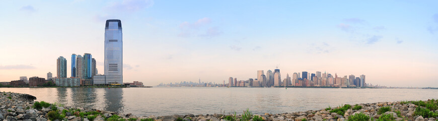 City skyline panorama
