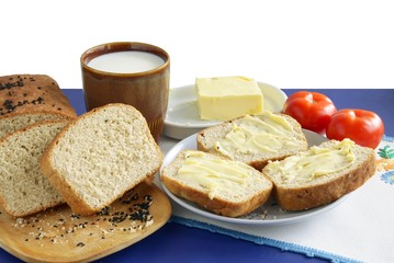 tasty wholesome breakfast