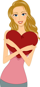 recommend clip art: Pillow Girl