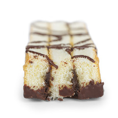 Pastry with chocolate