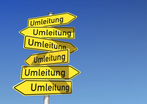 Umleitungs-Chaos