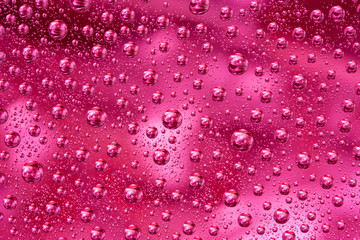 Red water drops texture