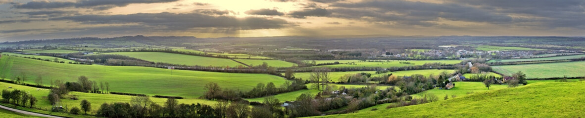 Fototapeta premium warwickshire countryside